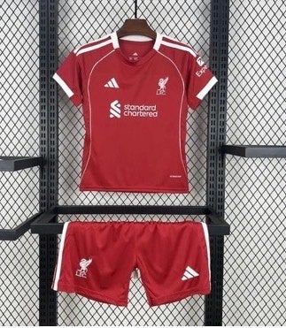 Liverpool Thuisshirt Kinderen - Maten 80/92 t/m 158/164, Ophalen of Verzenden, Nieuw, Jongen of Meisje