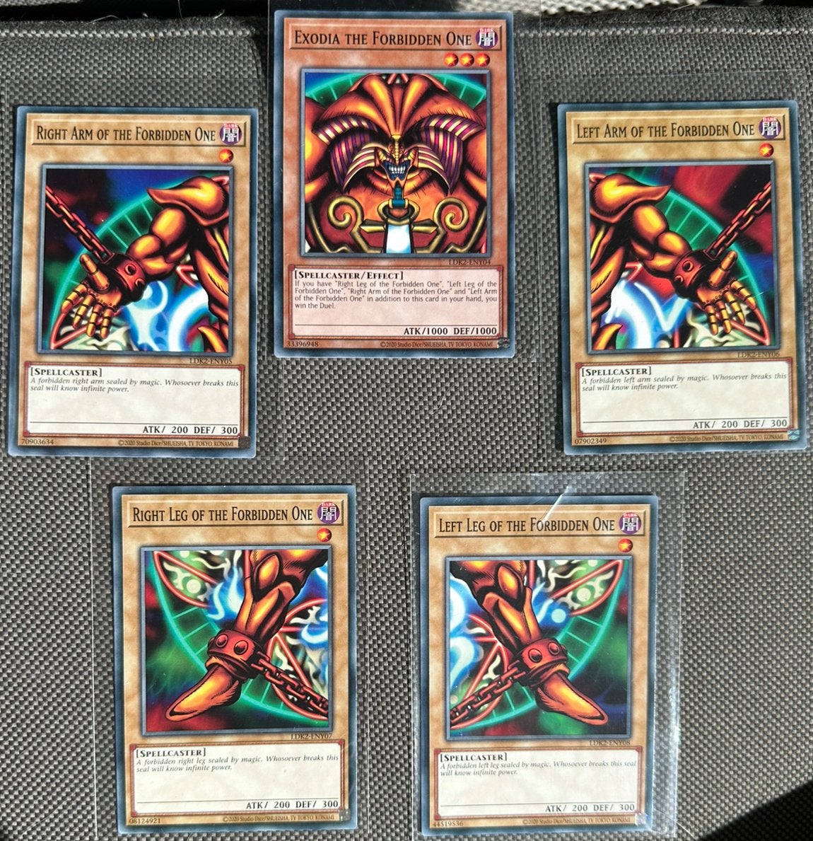Yu-Gi-Oh! Legendary Exodia Set Full Exodia the Forbidden One, Hobby en Vrije tijd, Verzamelkaartspellen | Yu-gi-Oh!, Ophalen of Verzenden