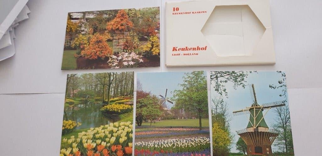 7194 mapje met 10 keukenhof kaarten, Verzenden, 1960 tot 1980, Utrecht