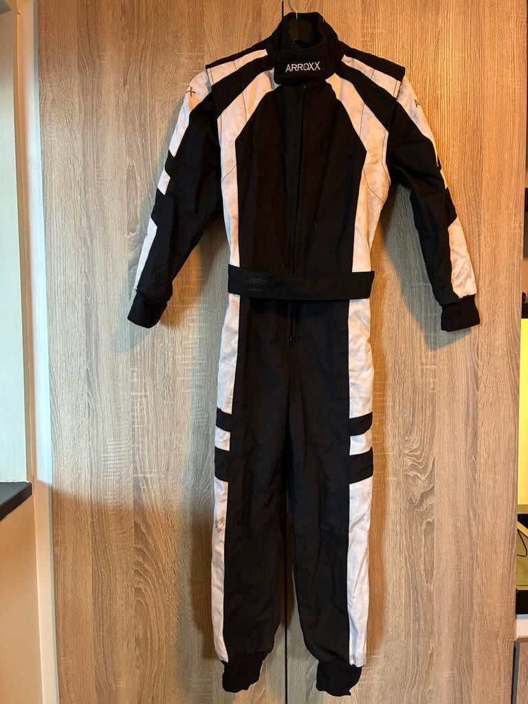 Arroxx race overall zwart-wit, Ophalen of Verzenden, Tweedehands, Kinderen, Overall
