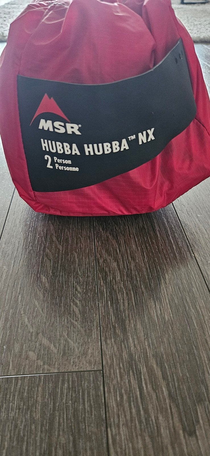 MSR Hubba Hubba NX 2-persoons tent Inclusief Grondzeil, Ophalen, Zo goed als nieuw, Tot en met 2