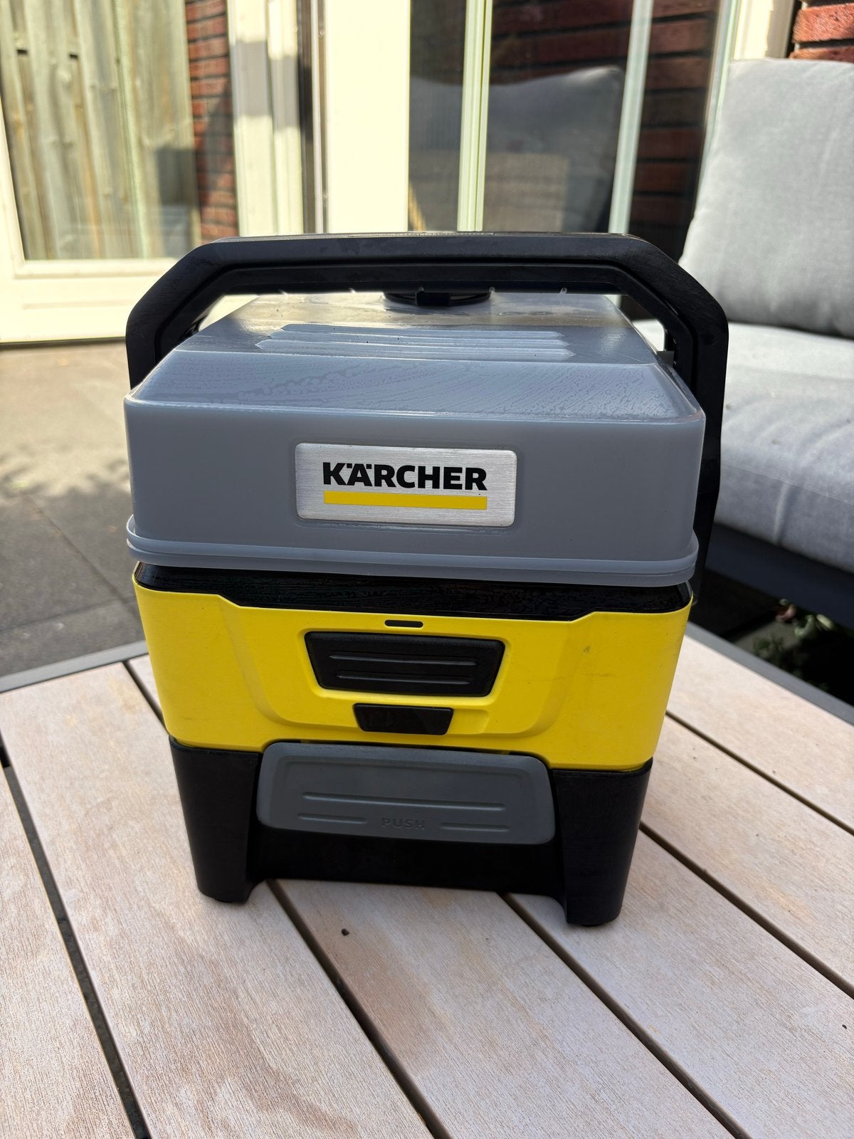Kärcher Mobiele Outdoor Reiniger OC 3 - Zo goed als nieuw, Ophalen of Verzenden, Zo goed als nieuw, Accu