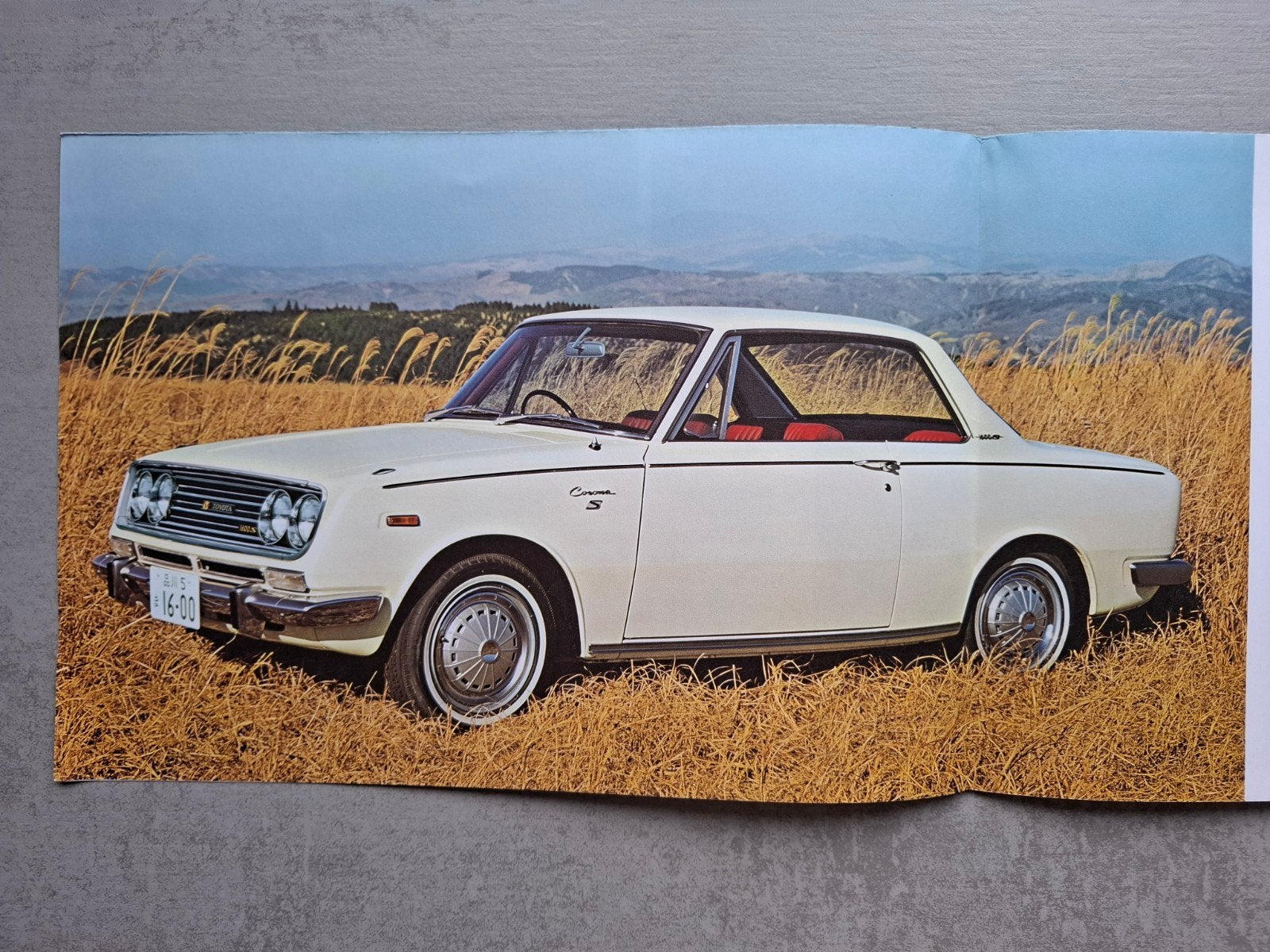 Toyota Corona Coupé 1600 S folder - 1966, Boeken, Ophalen of Verzenden, Gelezen, Toyota