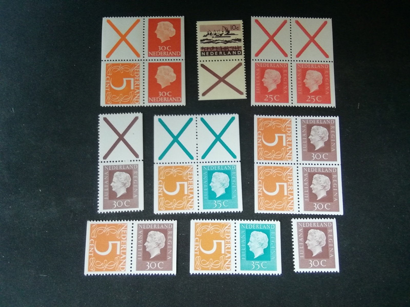 NEDERLAND DIVERSE ZEGELS UIT POSTZEGELBOEKJES POSTFRIS, Ophalen of Verzenden, Na 1940, Postfris
