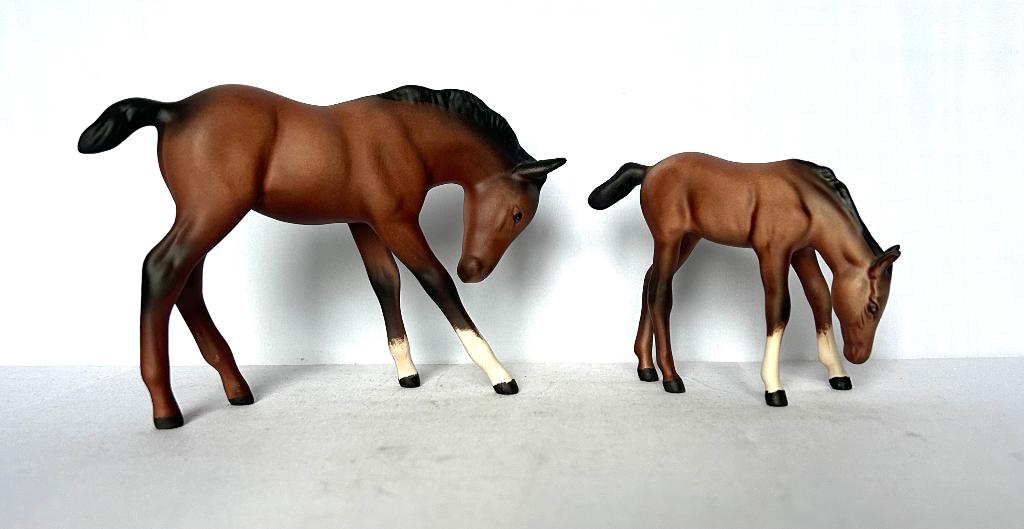 Royal Doulton England porselein paar paarden young spirit, Ophalen of Verzenden, Zo goed als nieuw, Dier