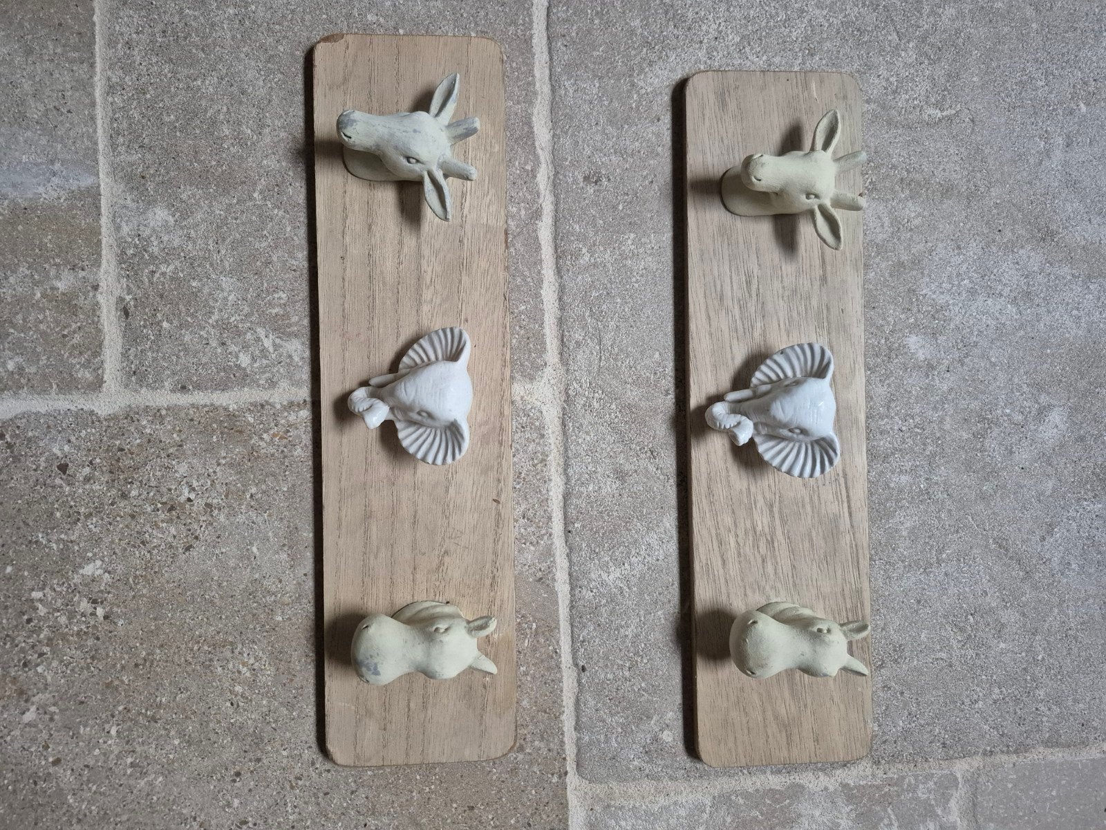 Dierenarts haakje kleerhanger kind, Huis en Inrichting, Ophalen of Verzenden, Hout, Wandkapstok, Minder dan 100 cm
