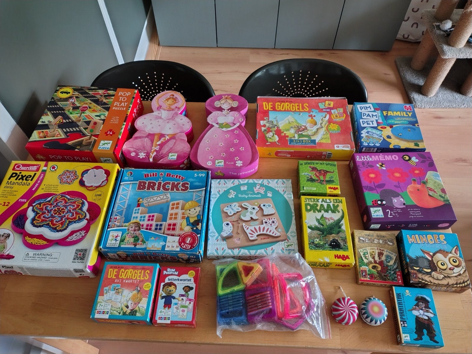 Haba,Djeco,Smart Games, 999 games, Gorgels Jochem Myjer, Ophalen, Zo goed als nieuw, Bouwen