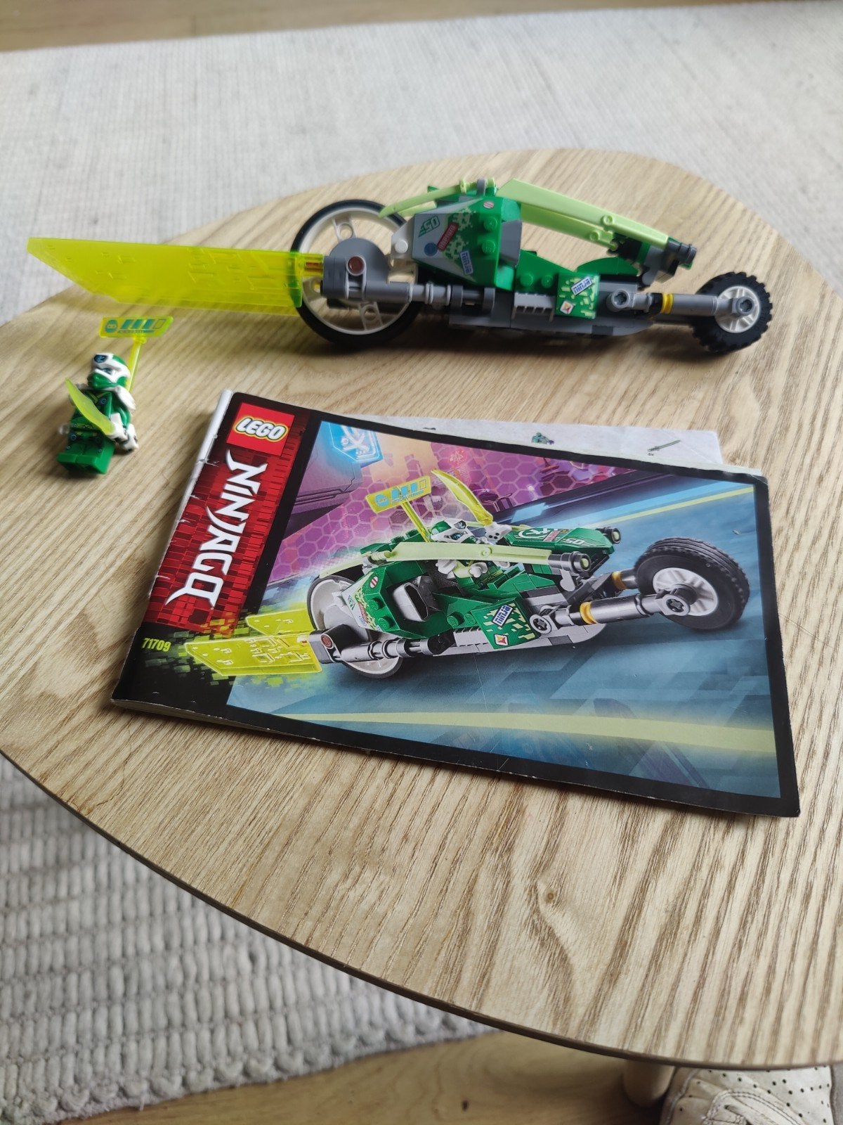 Lego Ninjago Lloyd motor 71709 met minifiguur, Compleet, Lego, Ophalen of Verzenden, Zo goed als nieuw