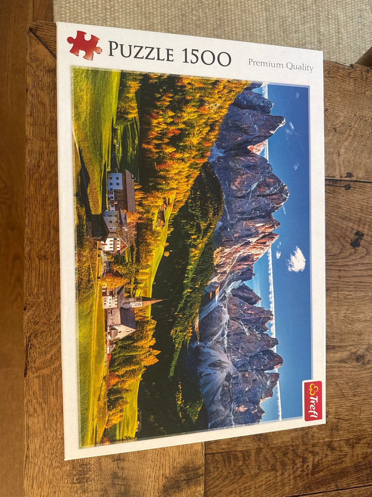 Trefl Legpuzzel 1500 stukjes - Dolomieten Landschap, Ophalen, 500 t/m 1500 stukjes, Zo goed als nieuw, Legpuzzel