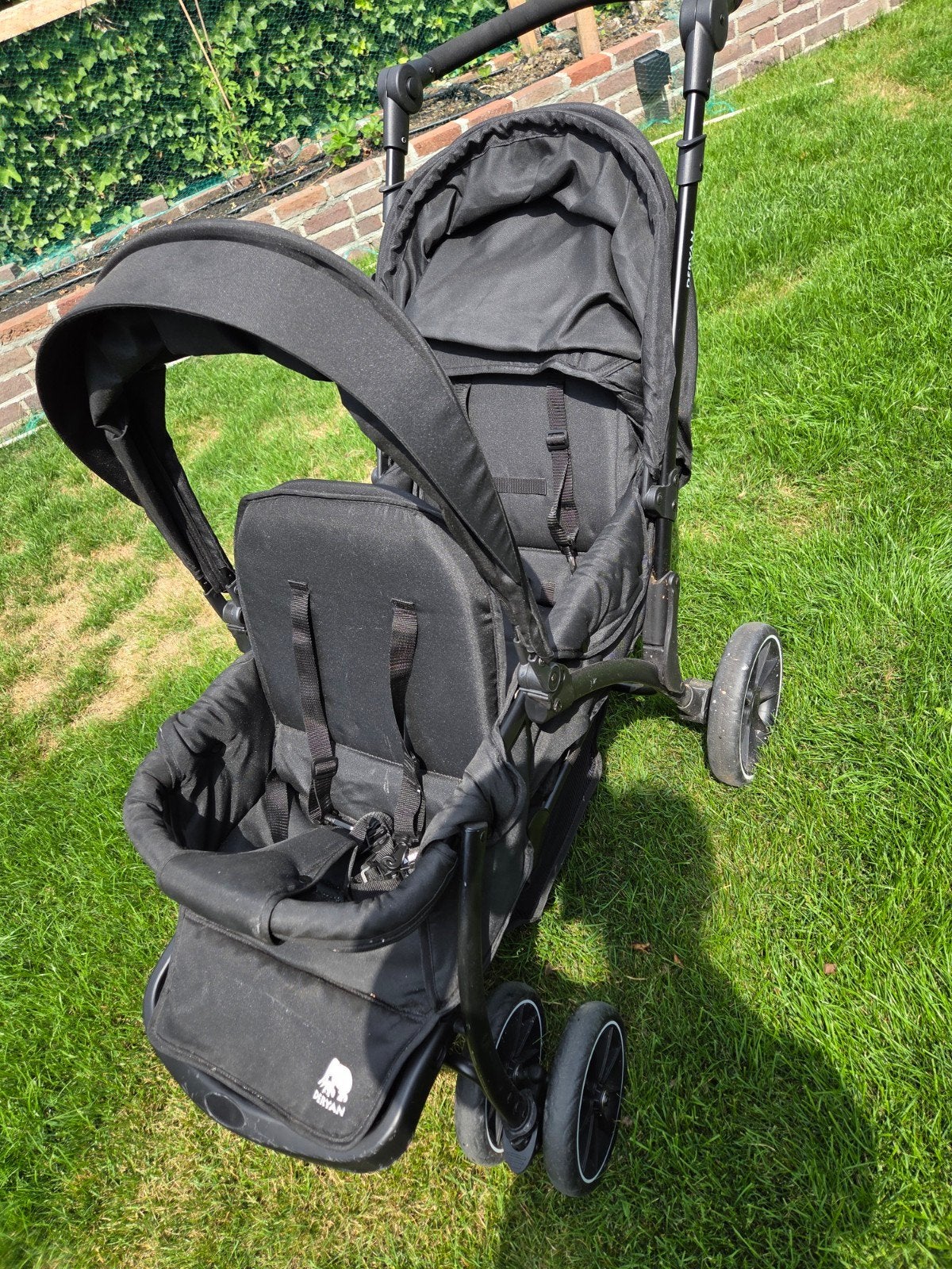 Duo kinderwagen, Duowagen, Zo goed als nieuw, Ophalen, Kinderwagen