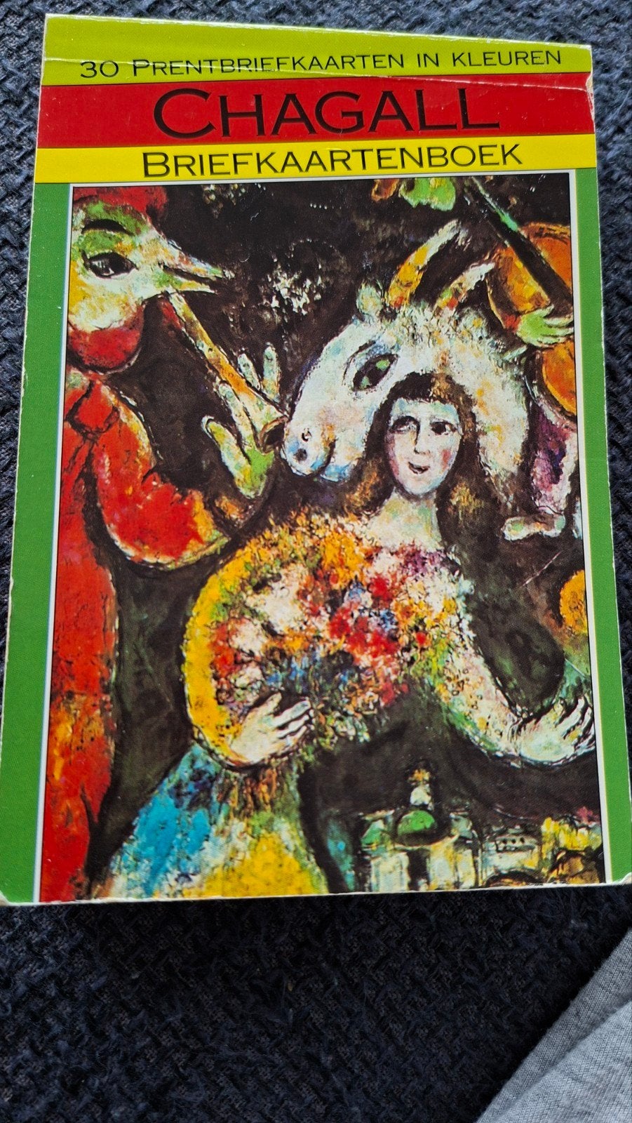 Briefkaartenboek Chagall, Ophalen of Verzenden, 1980 tot heden, Overige thema's