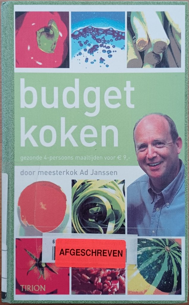 2+1 GRATIS! Budgetkoken - Ad Janssen, Gelezen, Hoofdgerechten, Ad Janssen, Ophalen of Verzenden