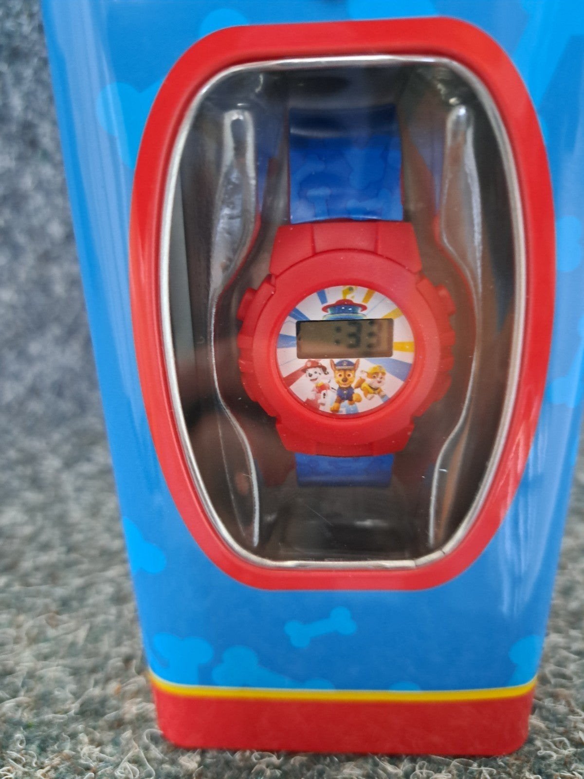 Nieuw Paw Patrol horloge in spaarpot blik. Dus 2 in 1, Ophalen of Verzenden, Nieuw