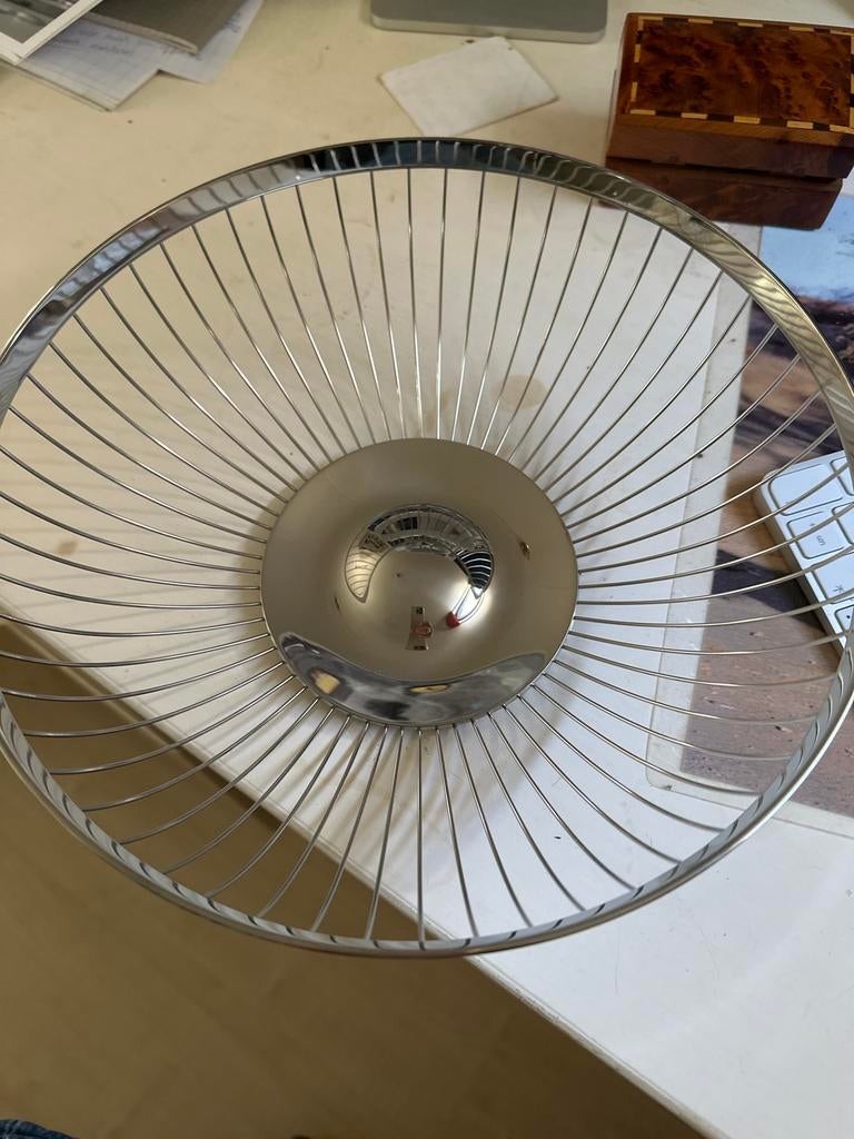 WMF Cromargan fruitschaal Ole Palsby, Overige materialen, Schaal, Rond, Nieuw