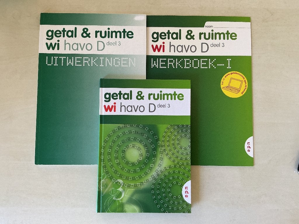 Getal en Ruimte Wisk D havo deel 3 uit 2007, Boeken, Ophalen, Zo goed als nieuw, HAVO, Wiskunde B