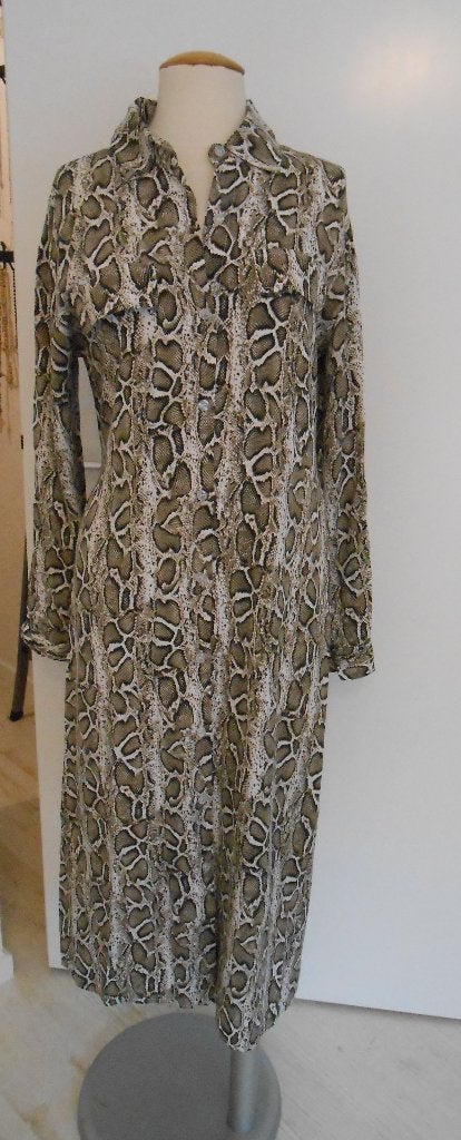 Sensi Wear blousejurk met slangenprint mt L/XL, Maat 42/44 (L), Ophalen of Verzenden, Onder de knie, Sensi Wear