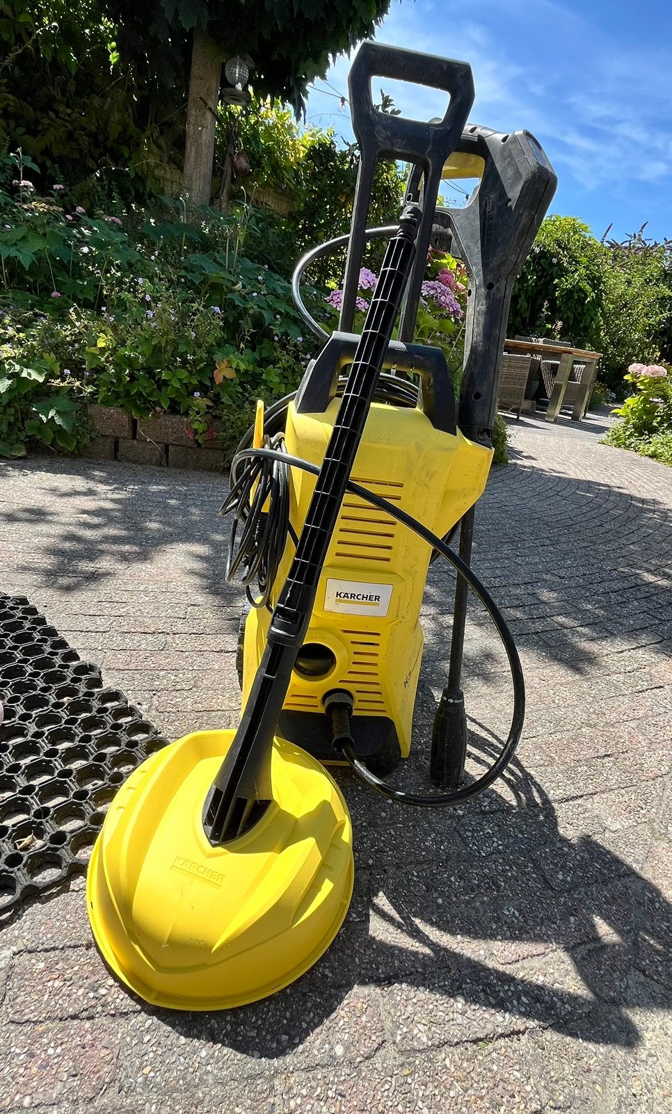Karcher K3 met terrasreiniger, Ophalen, Gebruikt