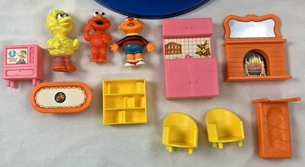Tyco Sesamstraat My Play Cottage 1993 compleet Vintage huis, Coolsingel 104, 3011 AG Rotterdam, Netherlands, Verzenden, Zo goed als nieuw