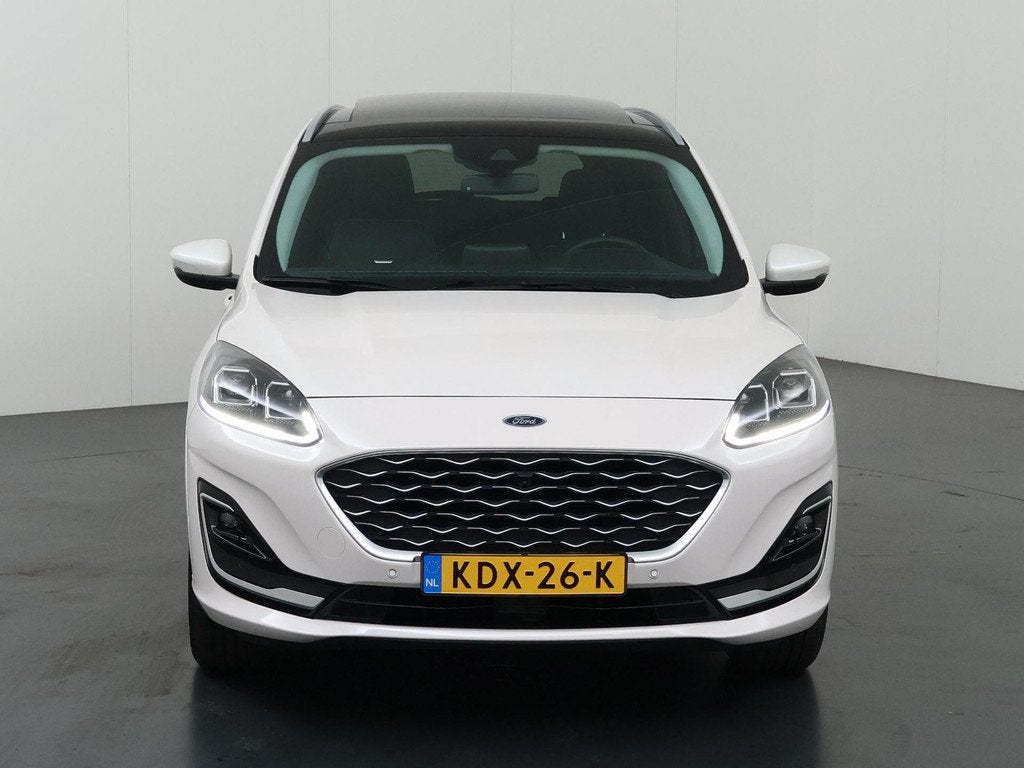 Ford Kuga 2.5 PHEV Vignale | Trekhaak | Panoramadak | Head-U, Auto's, Ford, 14 kWh, Gebruikt, 4 cilinders, Wit