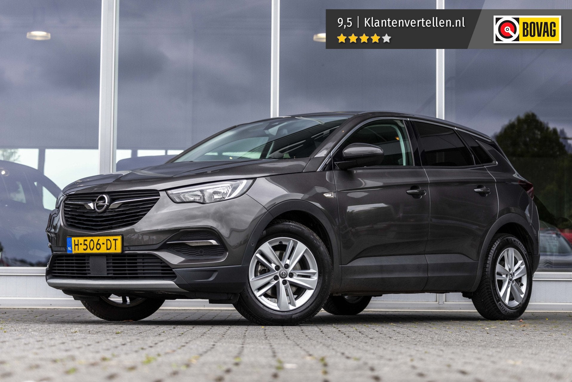 Opel Grandland X 1.2 Turbo Business Executive | Trekhaak | C, 12 maanden, Gebruikt, 1199 cc, Leder en Stof