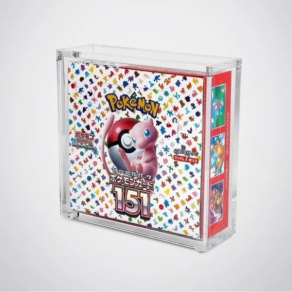 Acryl Acrylic Display Case Japanse Pokémon Boosterbox Large