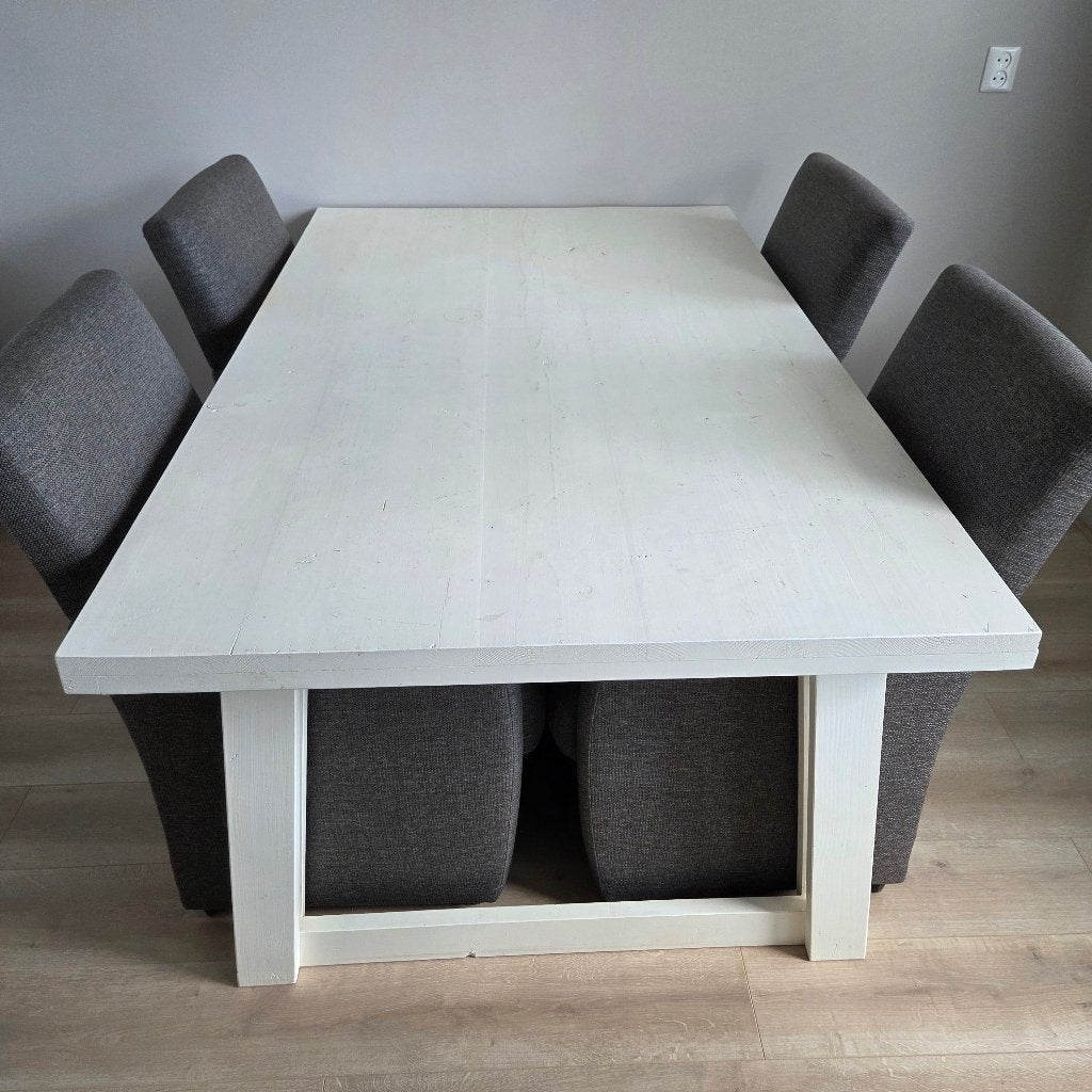 Eettafel, Ophalen, Gebruikt, 100 tot 150 cm, 150 tot 200 cm