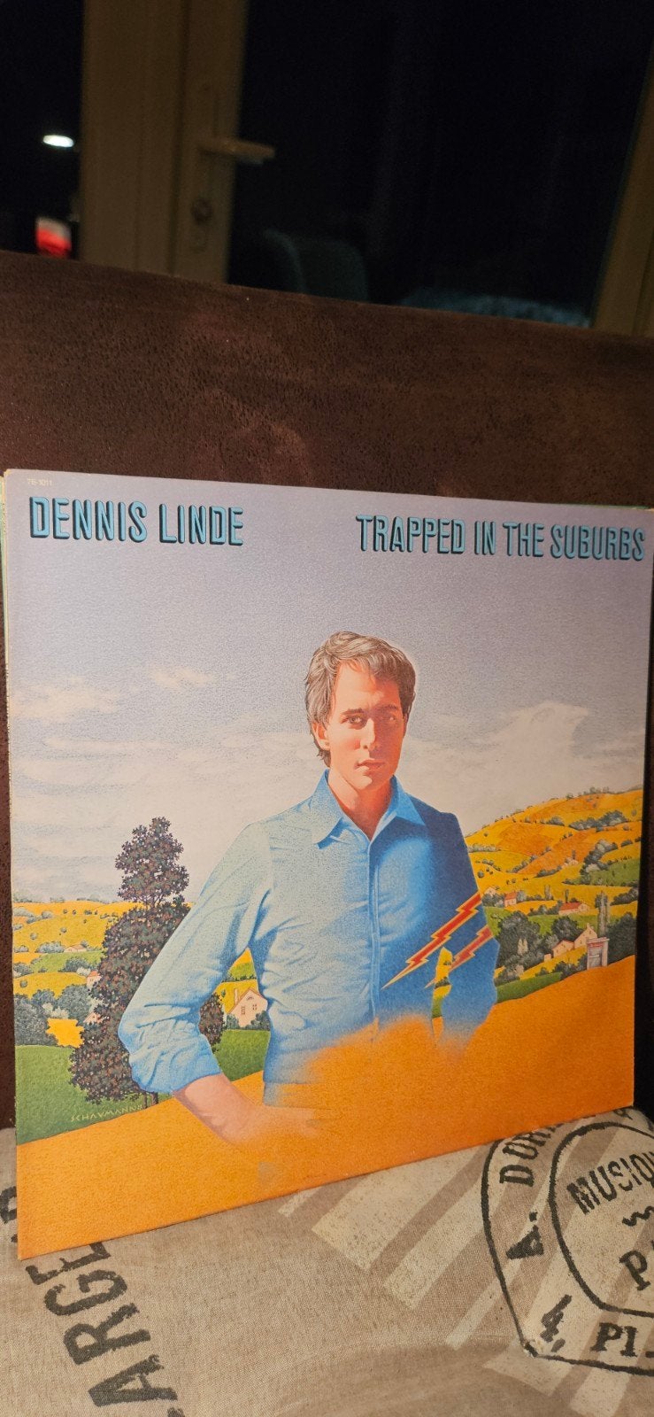Dennis Linde - Trapped in the Suburbs LP (1978), Ophalen, LP, Gebruikt, Pop
