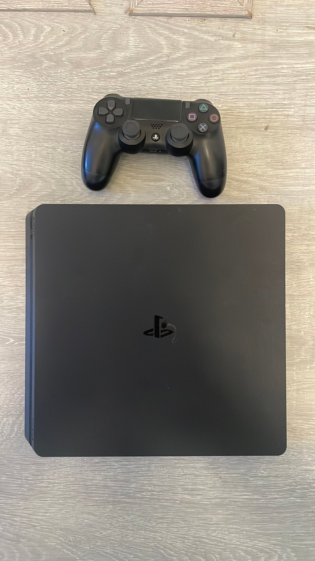 PS4 inclusief controller en kabels., Ophalen, Met 1 controller, Slim, 500 GB