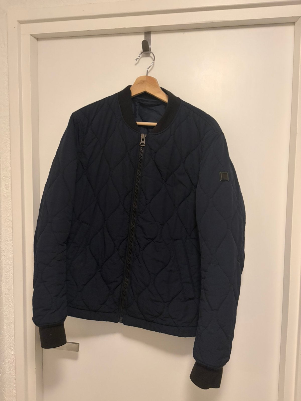 Hugo Boss jas maat m, Kleding | Heren, Ophalen of Verzenden, Gedragen, Maat 48/50 (M), Blauw