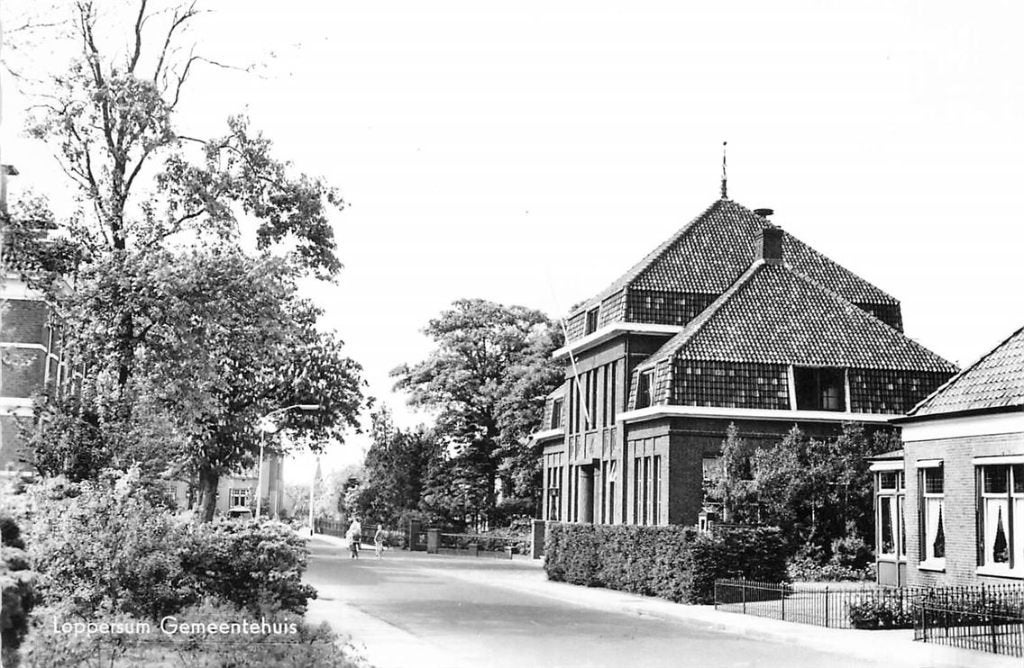 378-336-049 Loppersum Gemeentehuis, Verzenden, Voor 1920, Groningen