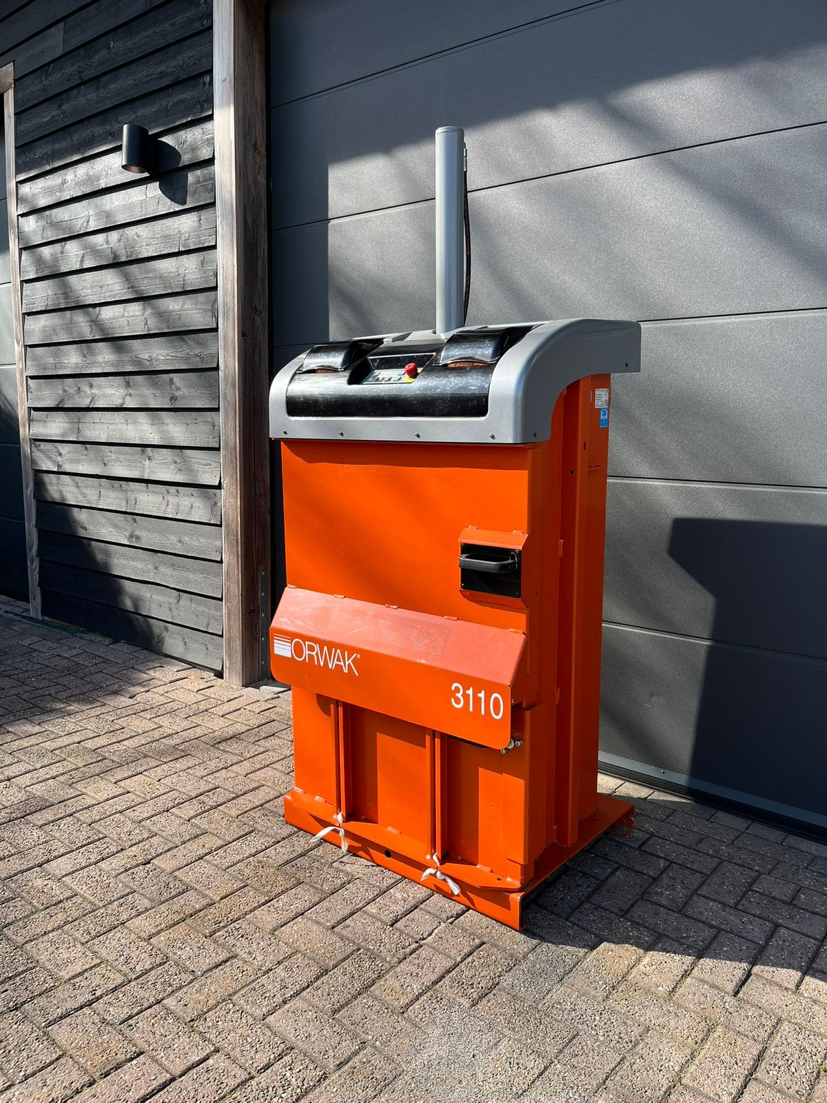 Orwak 3110 | 230 volt | Papierpers | Plasticpers | Balenpers, Ophalen of Verzenden, Gebruikt