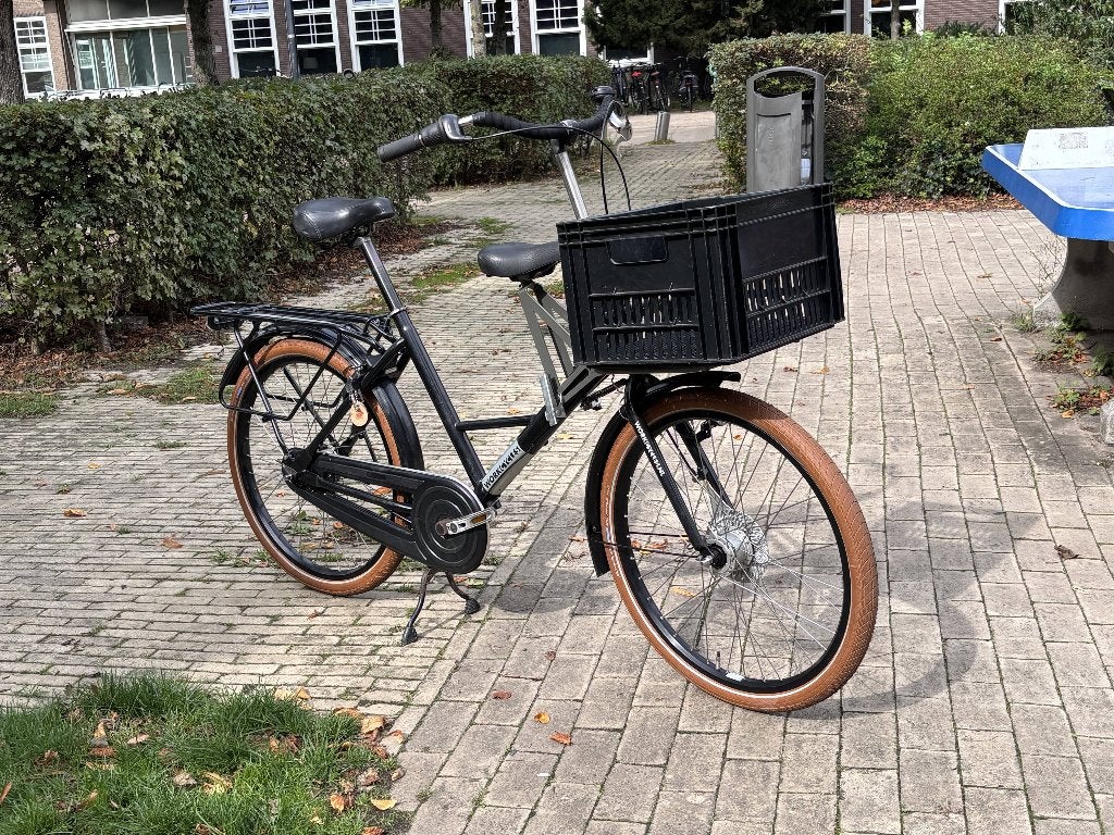 Workcycles familiefiets, Fietsen en Brommers, Terugtraprem, 3 kinderen, Zo goed als nieuw, Ophalen