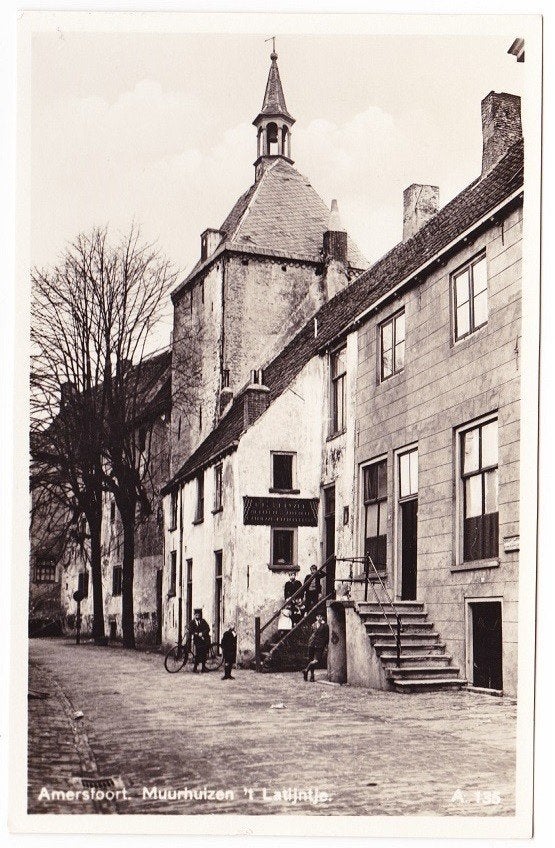 Amersfoort - Muurhuizen 't Latijntje, Verzenden, 1920 tot 1940, Gelopen, Utrecht