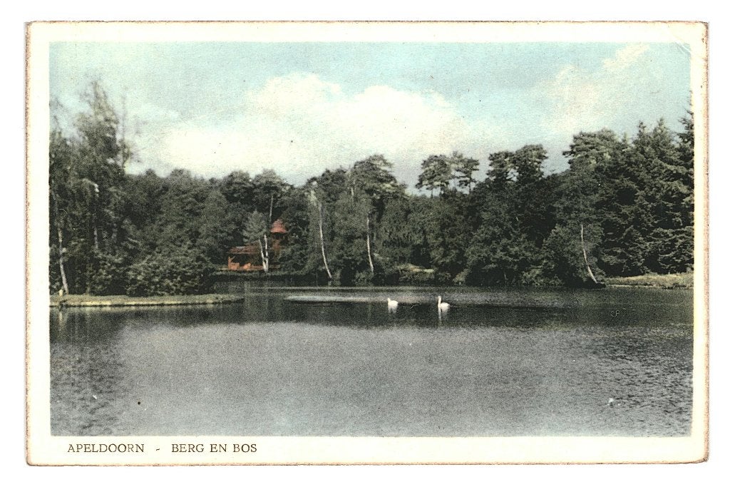 939963 Apeldoorn Berg en Bos Leuke oude kaart Onbeschreven