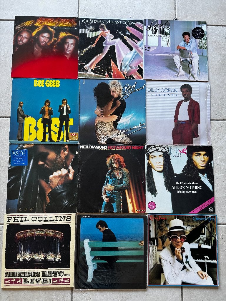 Diverse Pop & Rock LP's, Ophalen, LP, Gebruikt, Pop