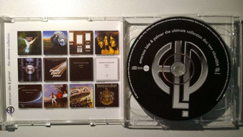 Emerson, Lake & Palmer - The Ultimate Collection (2 CD), Ophalen of Verzenden, Zo goed als nieuw, Poprock, Album