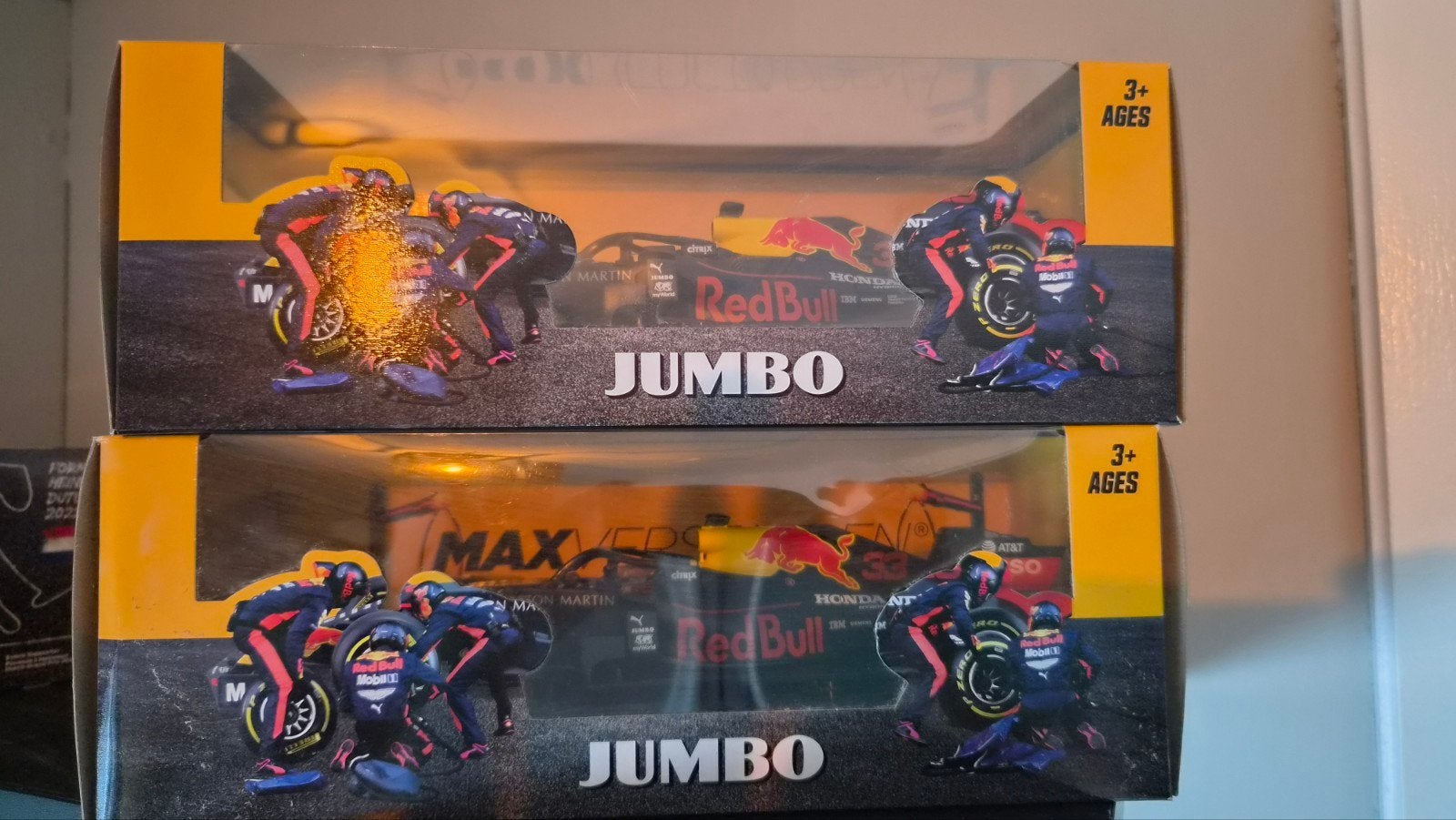 Red Bull Racing F1 modelauto Jumbo - Max Verstappen rb16, Overige merken, 1:50 of kleiner, Auto, Verzenden