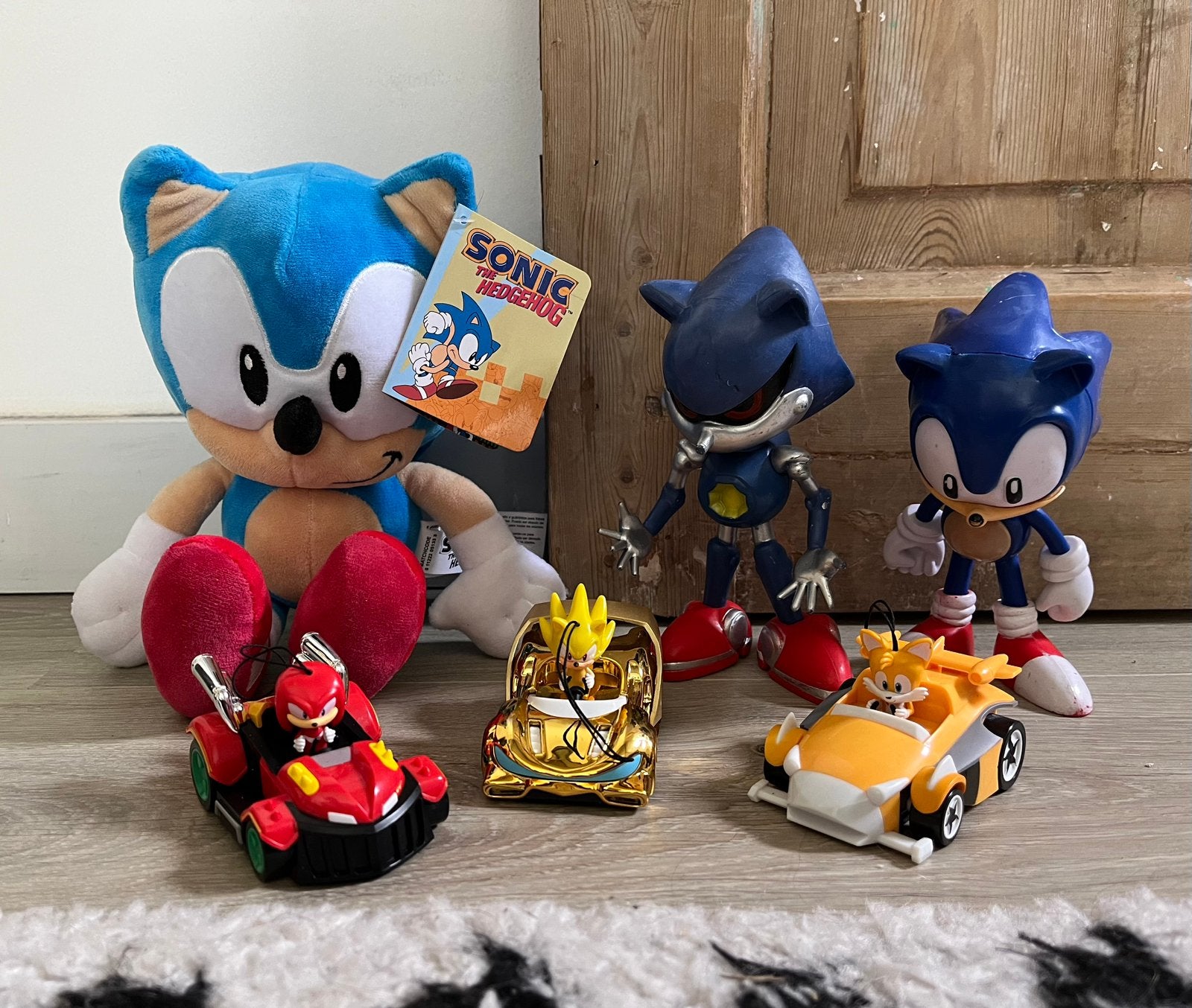 Sonic the Hedgehog: nieuwe Knuffel, 2 Figuren & 3 Karts, Ophalen of Verzenden