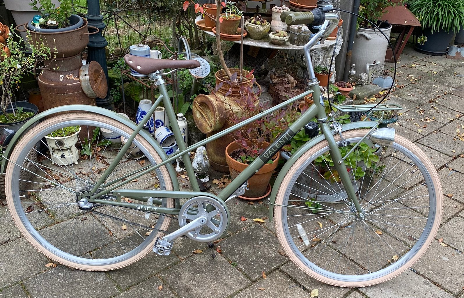 Valenti Spirit mooie, sportieve en stoere fiets, Versnellingen, 56 cm of meer, Zo goed als nieuw, Ophalen