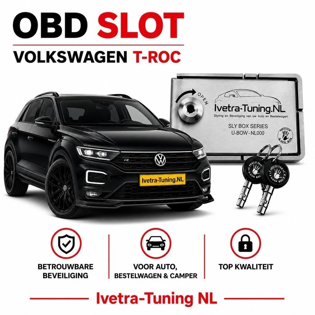 OBD Slot Volkswagen T-Roc | ODB Lock VW T-Roc, Verzenden, Info@ivetra-tuning.nl | www.ivetra-tuning.nl, Ivetra-Tuning NL, Huissen