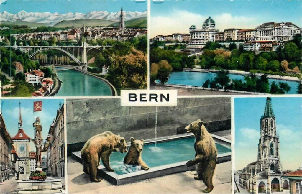 381-376-001 Bern, Verzenden, Voor 1920, Overig Europa