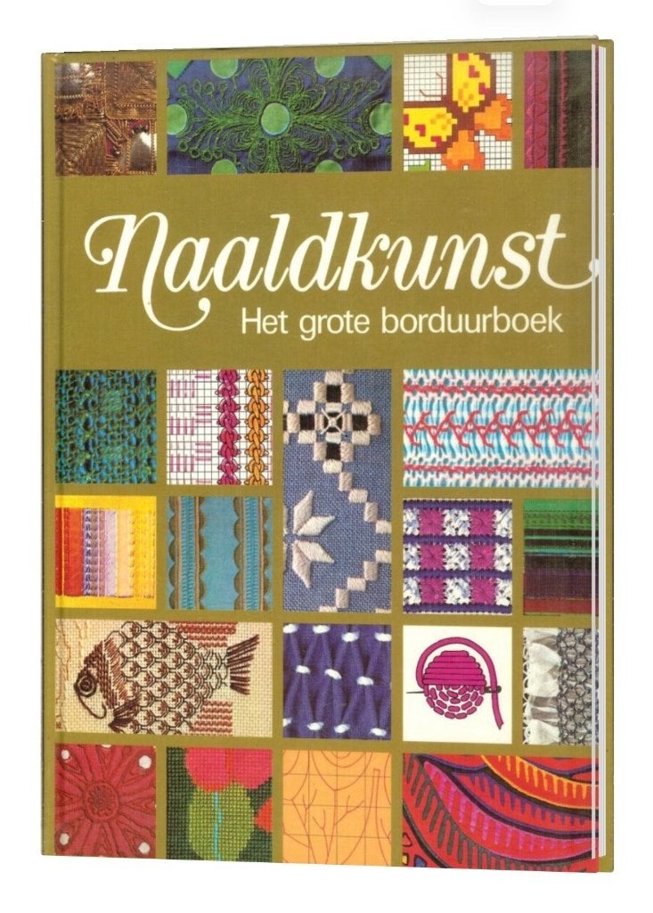 Naaldkunst. Het grote borduurboek, Hobby en Vrije tijd, Ophalen of Verzenden, Zo goed als nieuw, Handborduren, Patroon