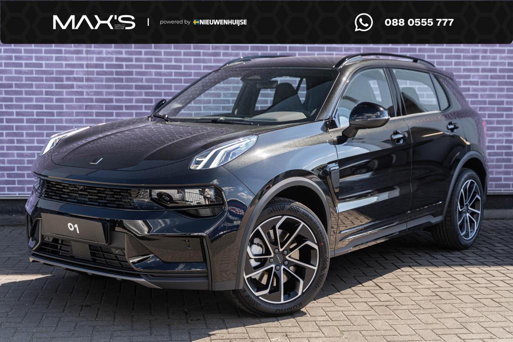 Lynk & Co 01 1.5 Core Plug-in Hybrid | Achteruitrijcamera |, Euro 6, 4 cilinders, 276 pk, Zwart