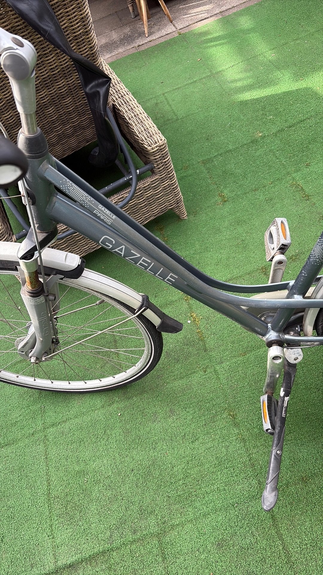 Gazelle Paris fiets te koop – remmen defect, achterband lek, Ophalen of Verzenden, Zo goed als nieuw, Overige merken