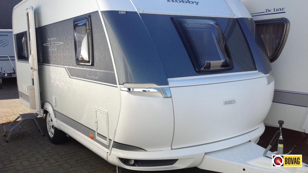 Hobby Excellent 495 UFE, Caravans en Kamperen, Caravans, Rondzit, Hobby, Overige typen, Tot en met 4