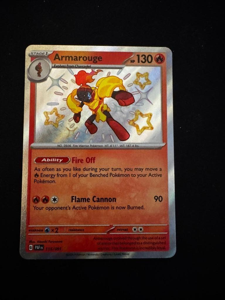 PAF 115 Armarouge, Ophalen of Verzenden, Nieuw, Losse kaart, Foil