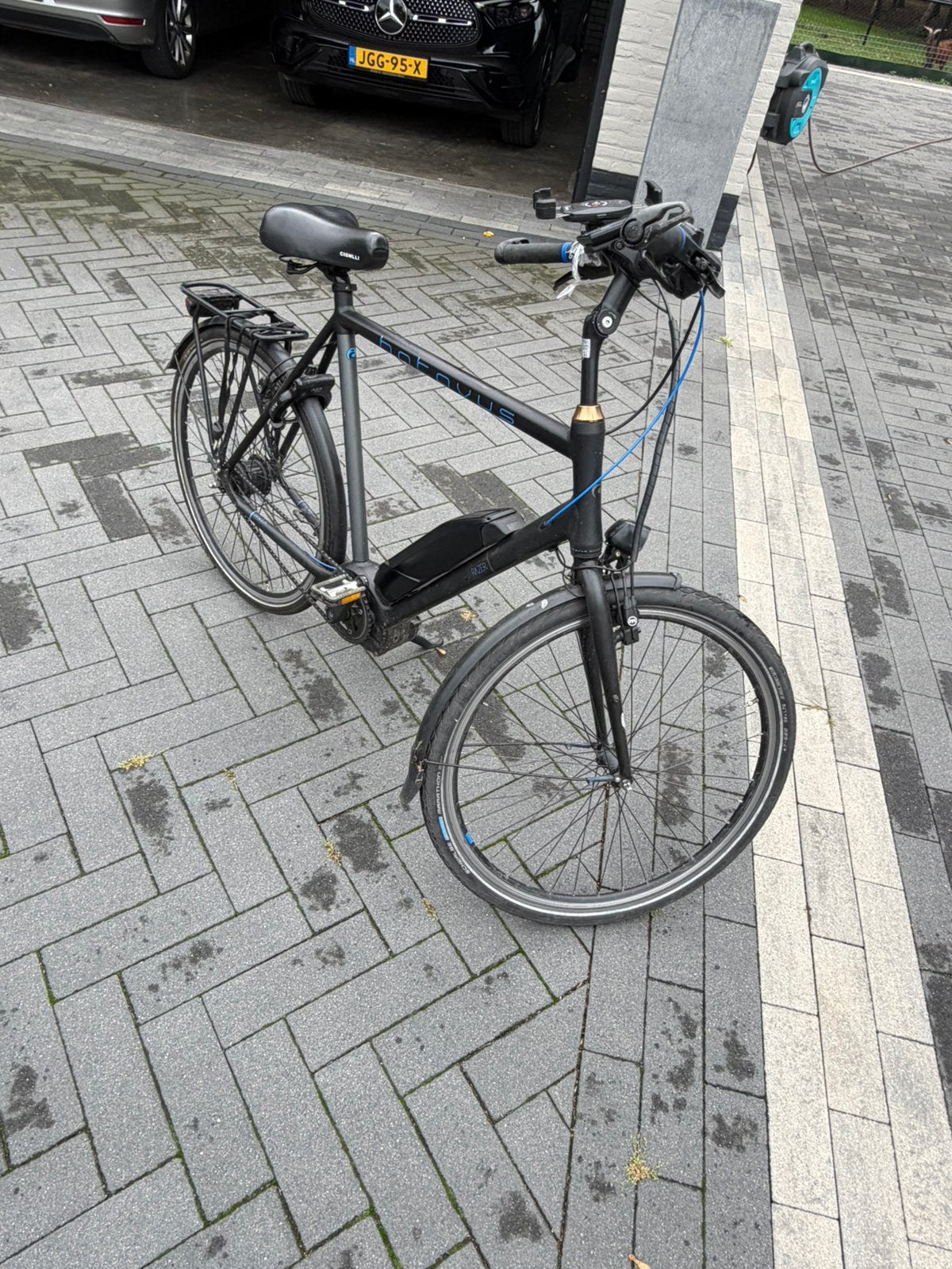 Batavus Razer Elektrische Herenfiets, Fietsen en Brommers, Ophalen, Gebruikt, Batavus, 59 cm of meer