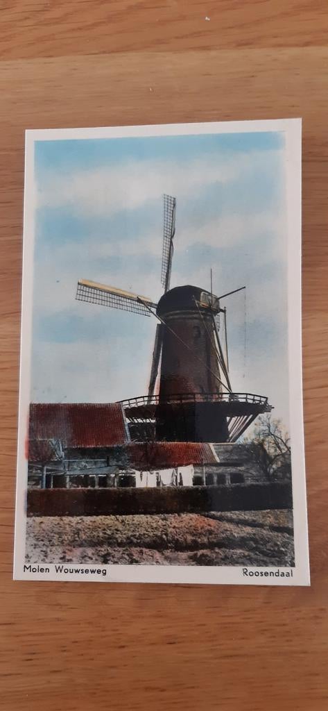 Roosendaal Molen Wouwseweg, Ophalen of Verzenden, 1940 tot 1960, Ongelopen, Noord-Brabant