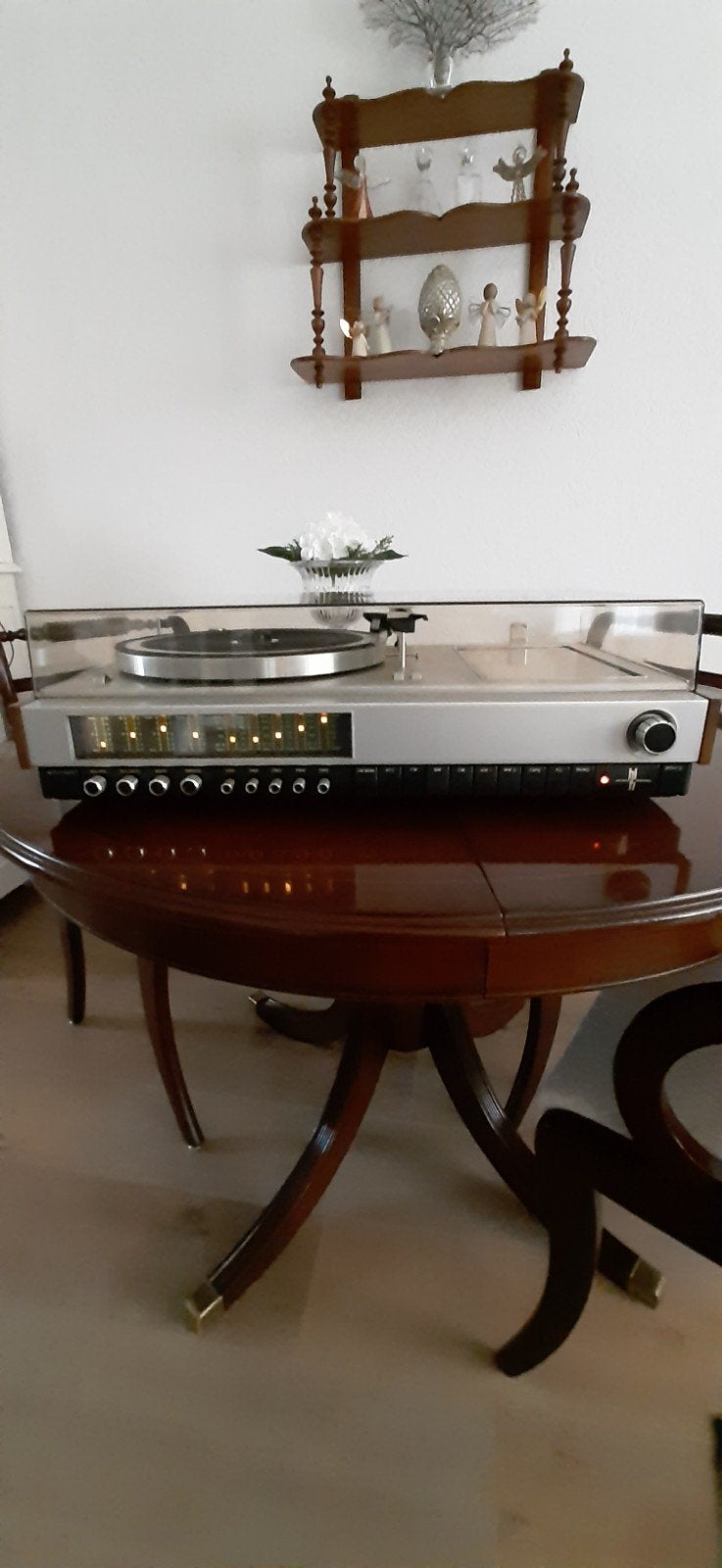 Philips Hifi radio met platenspeler (Type 802), Ophalen, Gebruikt, Philips