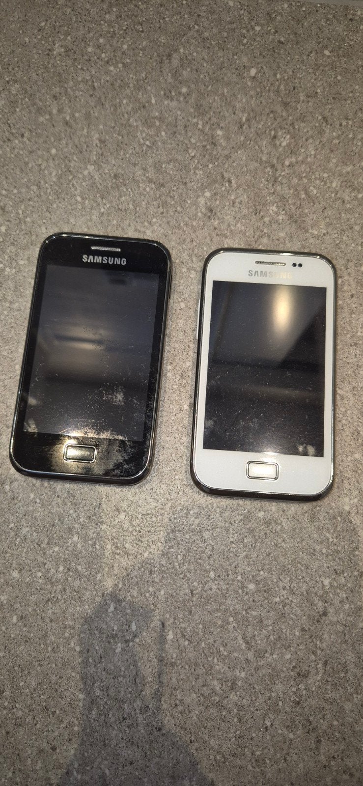 Samsung Galaxy Ace - 2 stuks, Telecommunicatie, Mobiele telefoons | HTC, Ophalen of Verzenden